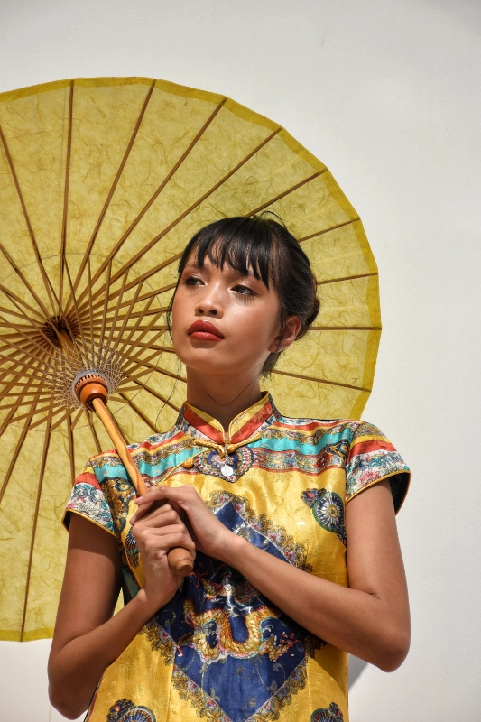 Portrait of an elderly woman